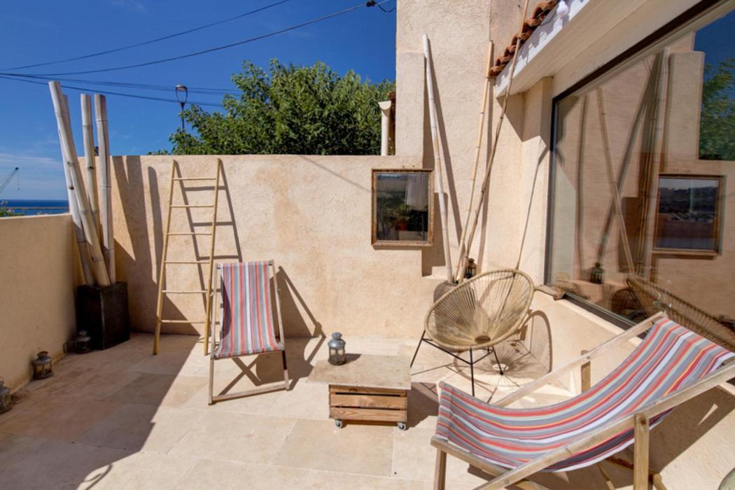 Maison Vue Mer, Marseille. Luaran gambar